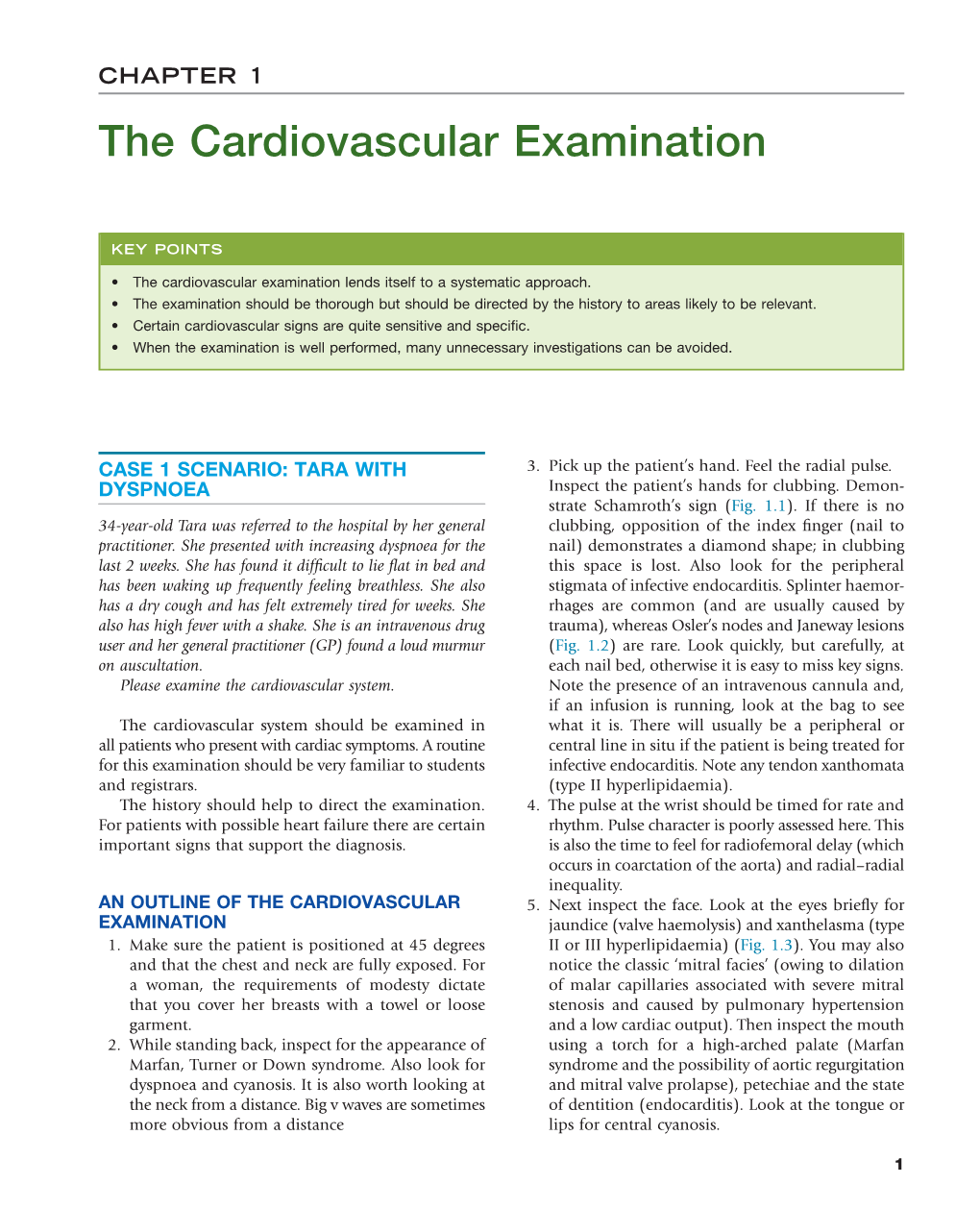 The Cardiovascular Examination