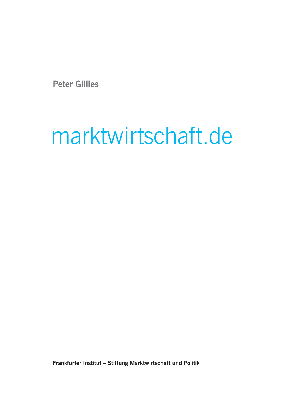 Marktwirtschaft.De