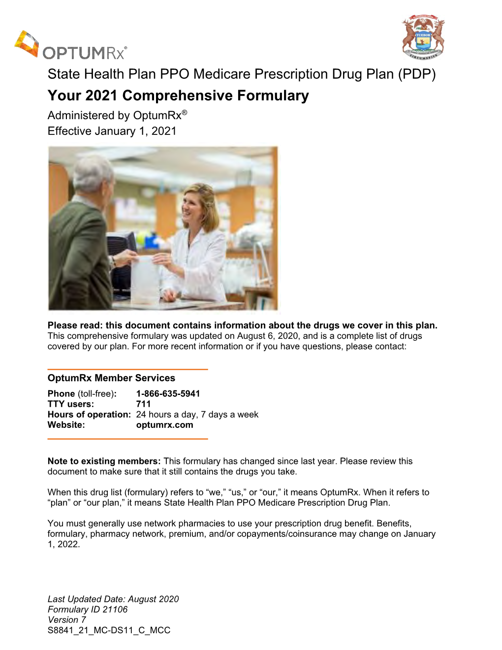 2021 EGWP SOM Comprehensive Member Formulary