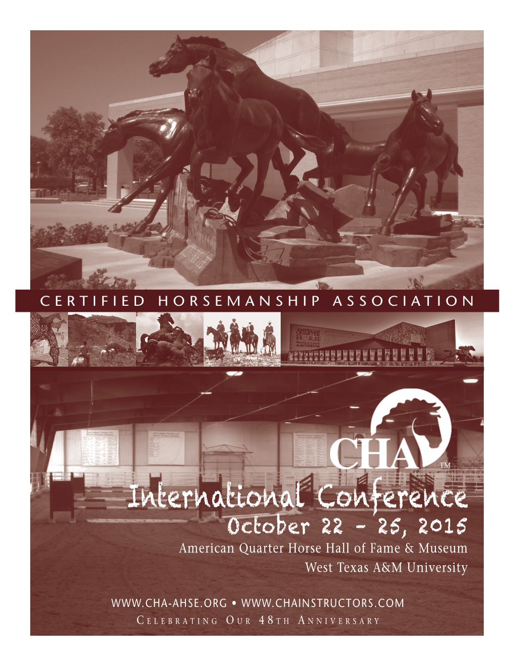 International Conference Americanoctober Quarter Horse 22 Hall Of– Fame25, & 2015Museum West Texas A&M University
