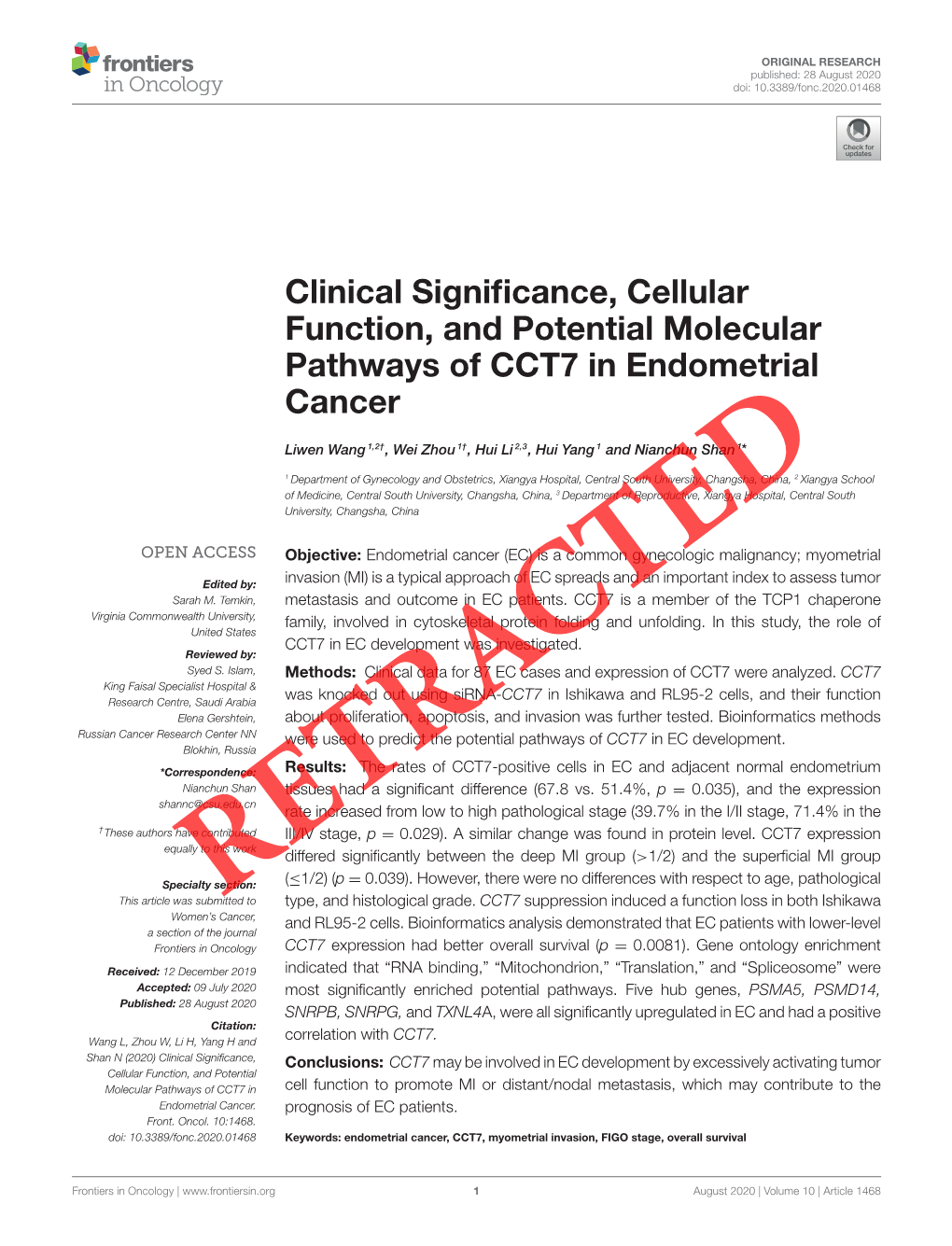 Downloaded from the TCGA Data Portal Website ( Cell Proliferation Was Determined Using an MTT Assay