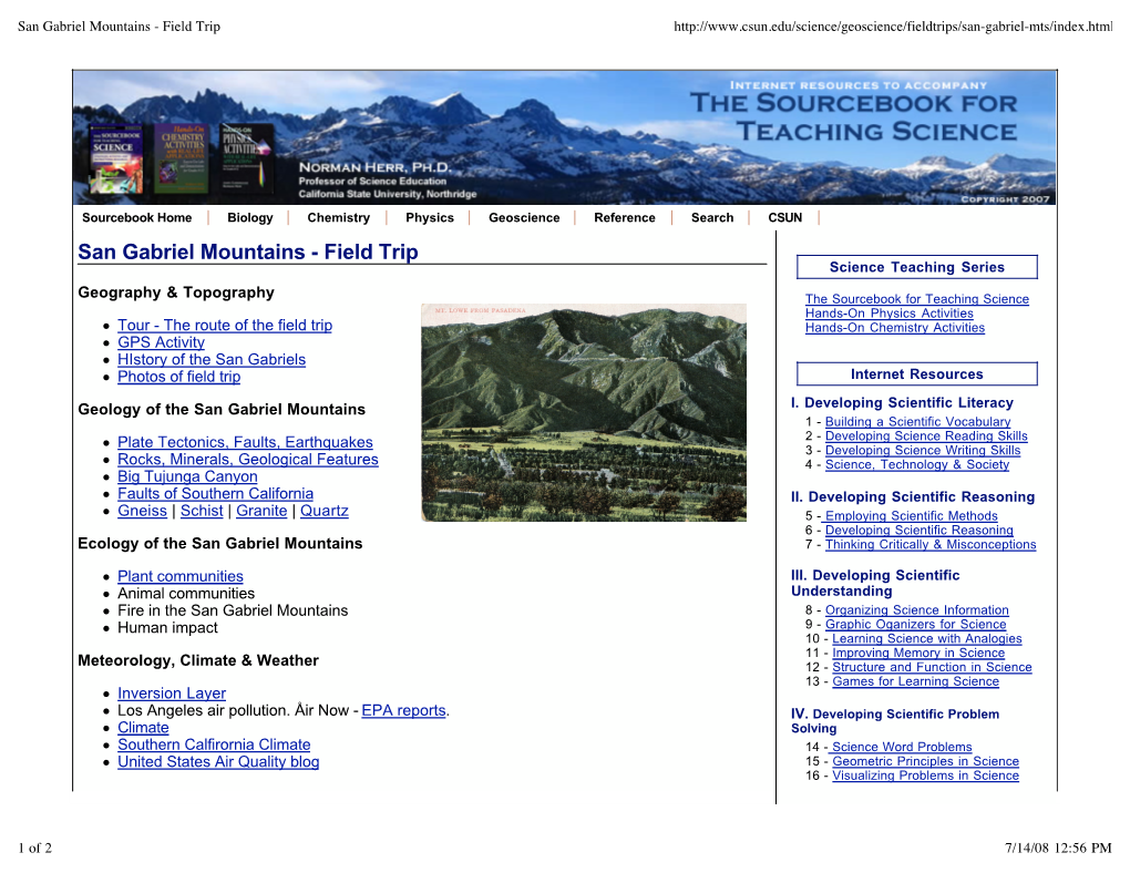 Transverse Ranges - Wikipedia, the Free Encyclopedia