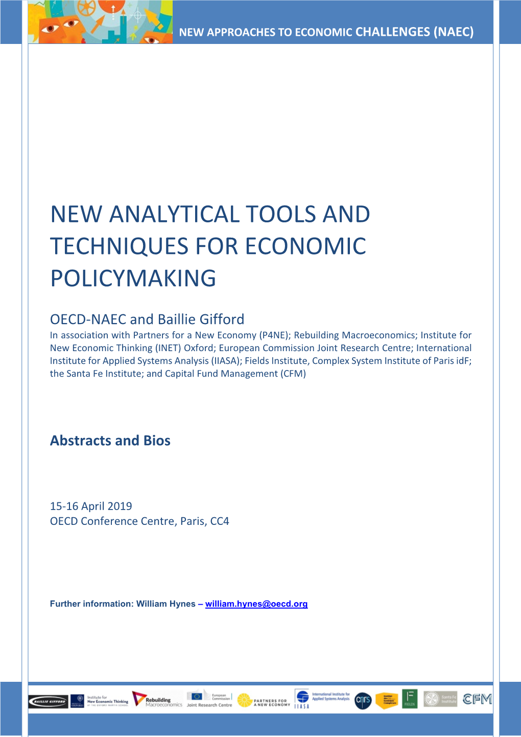 New Analytical Tools and Techniques for Economic Policymaking