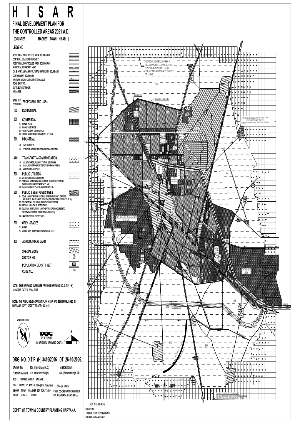 Final Development Plan for the Controlled Areas 2021 A.D