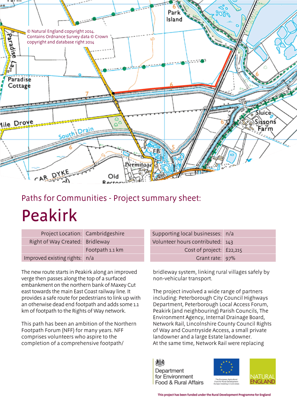 Peakirk P4C Summary