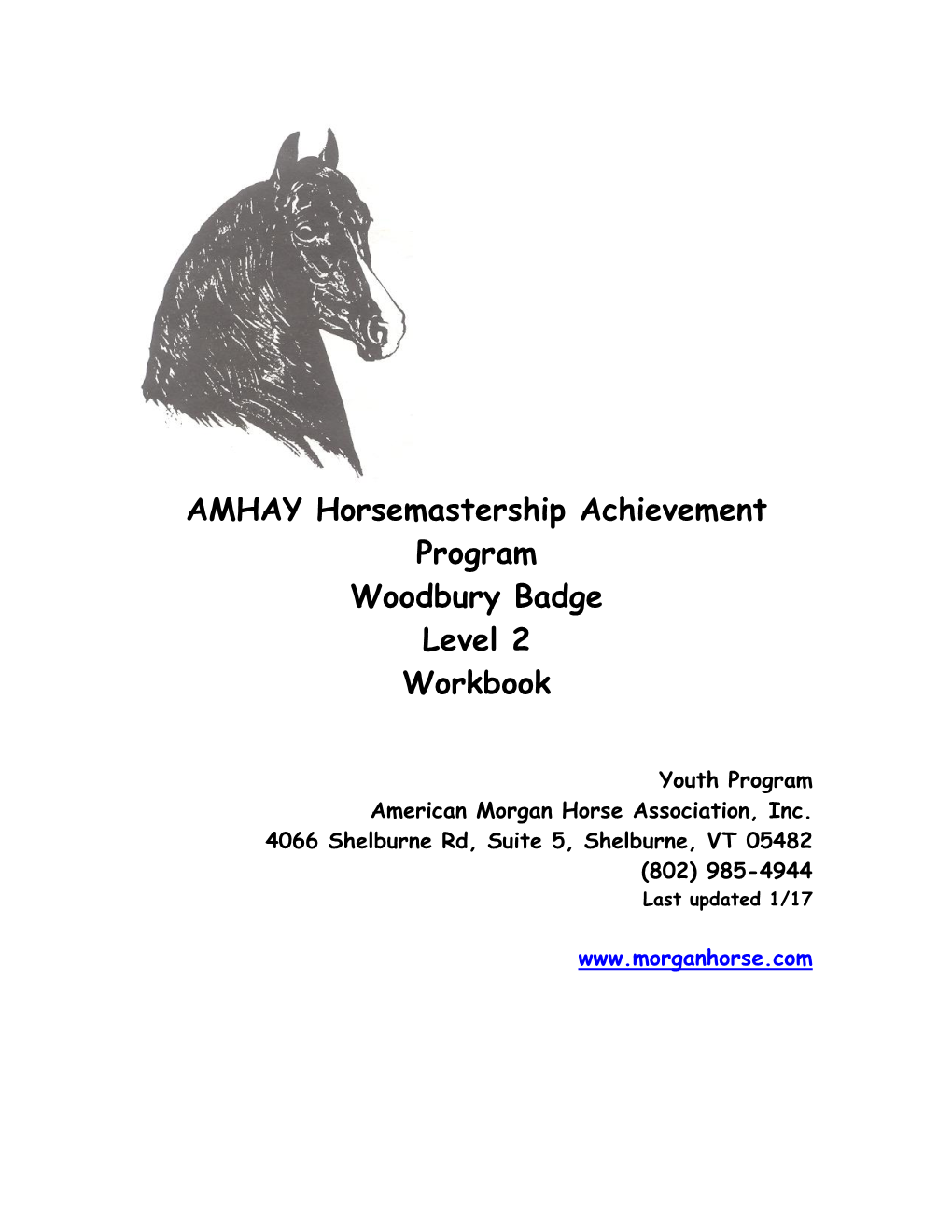 Woodbury Badge Level 2 Workbook