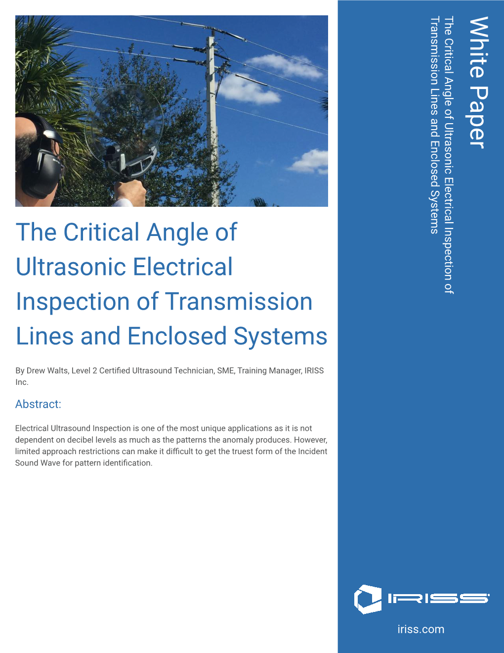 Aperthe Critical Angle of Ultrasonic Electrical Inspection Of