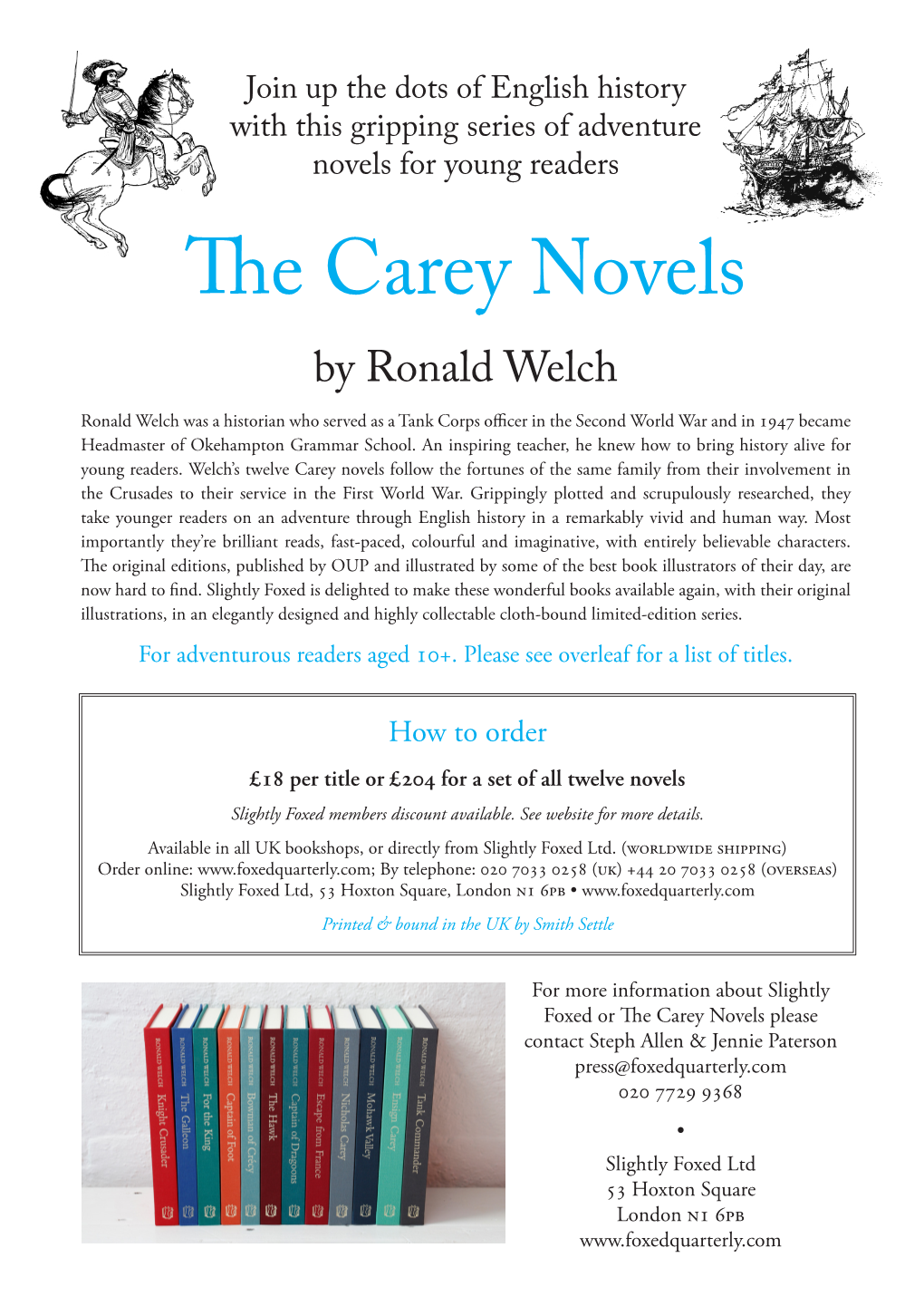 The Carey Novels by Ronald Welch