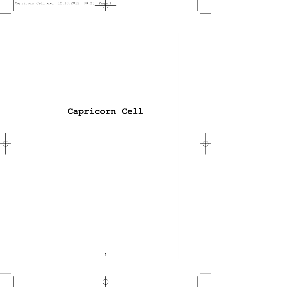 Capricorn Cell 1