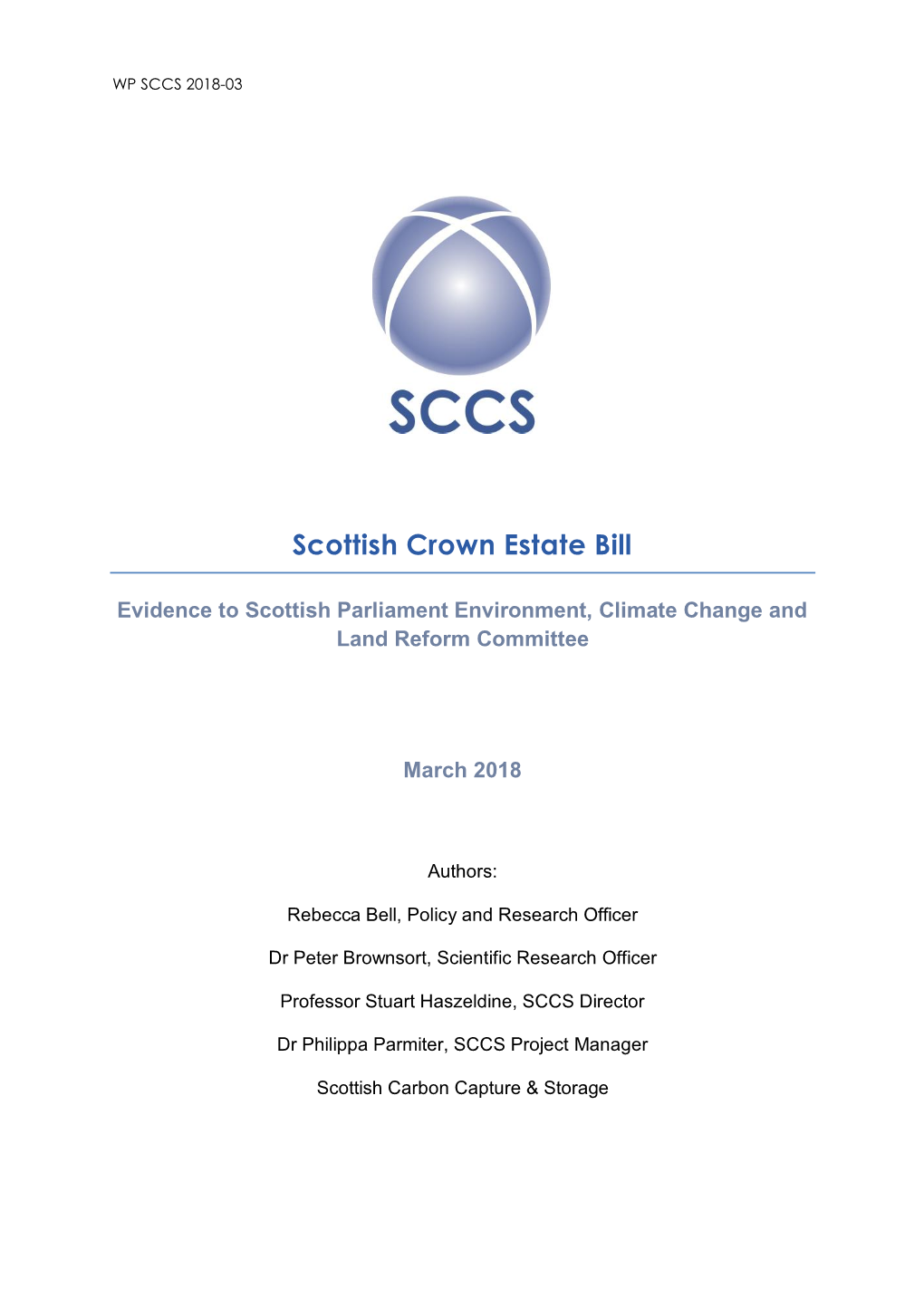 Scottish Crown Estate Bill
