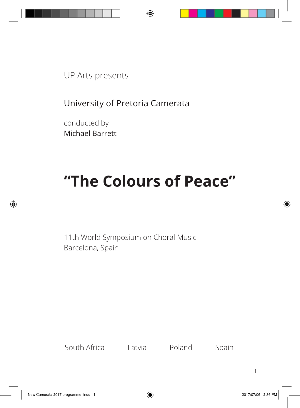 “The Colours of Peace”