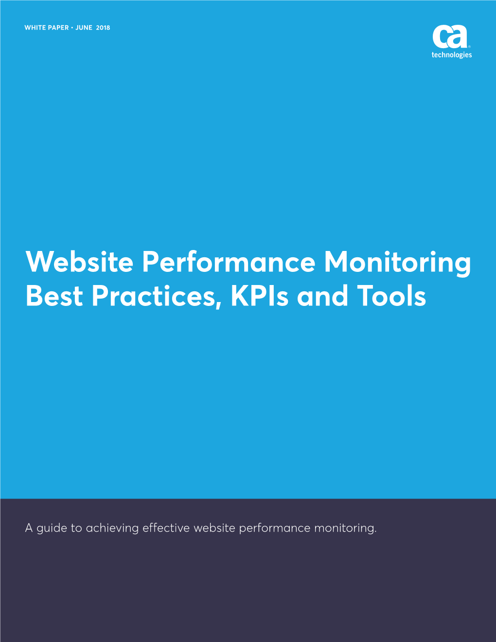 Website Performance Monitoring Best Practices, Kpis and Tools