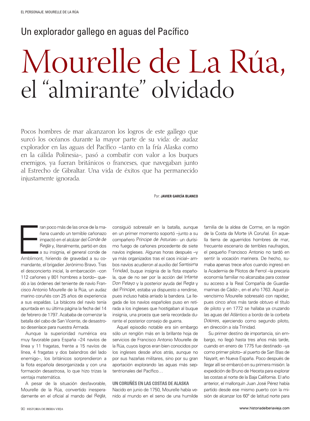 Reportaje Sobre Mourelle De La Rúa En La Revista