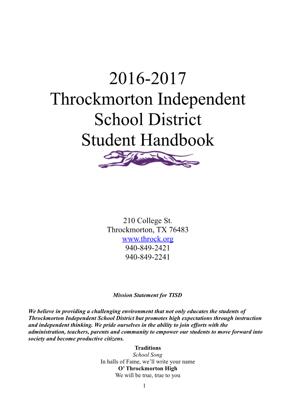 Throckmorton Independent School District