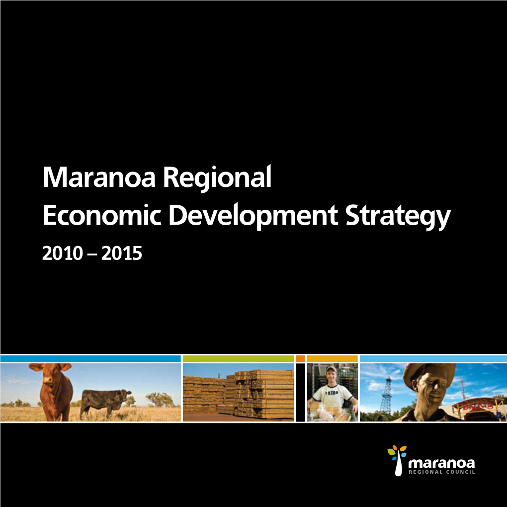 Maranoa Economic Development Plan