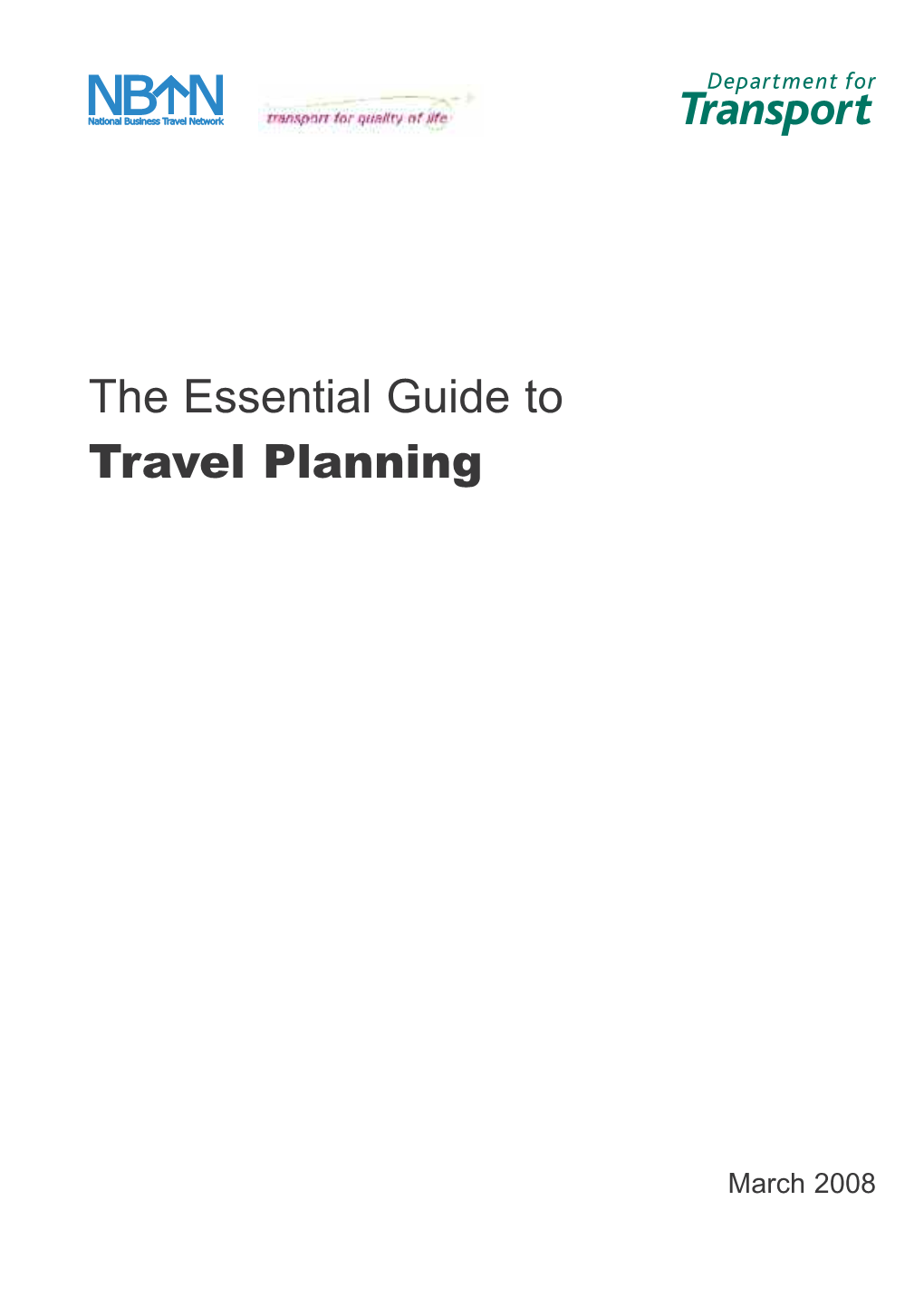 The Essential Guide to Travel Planning