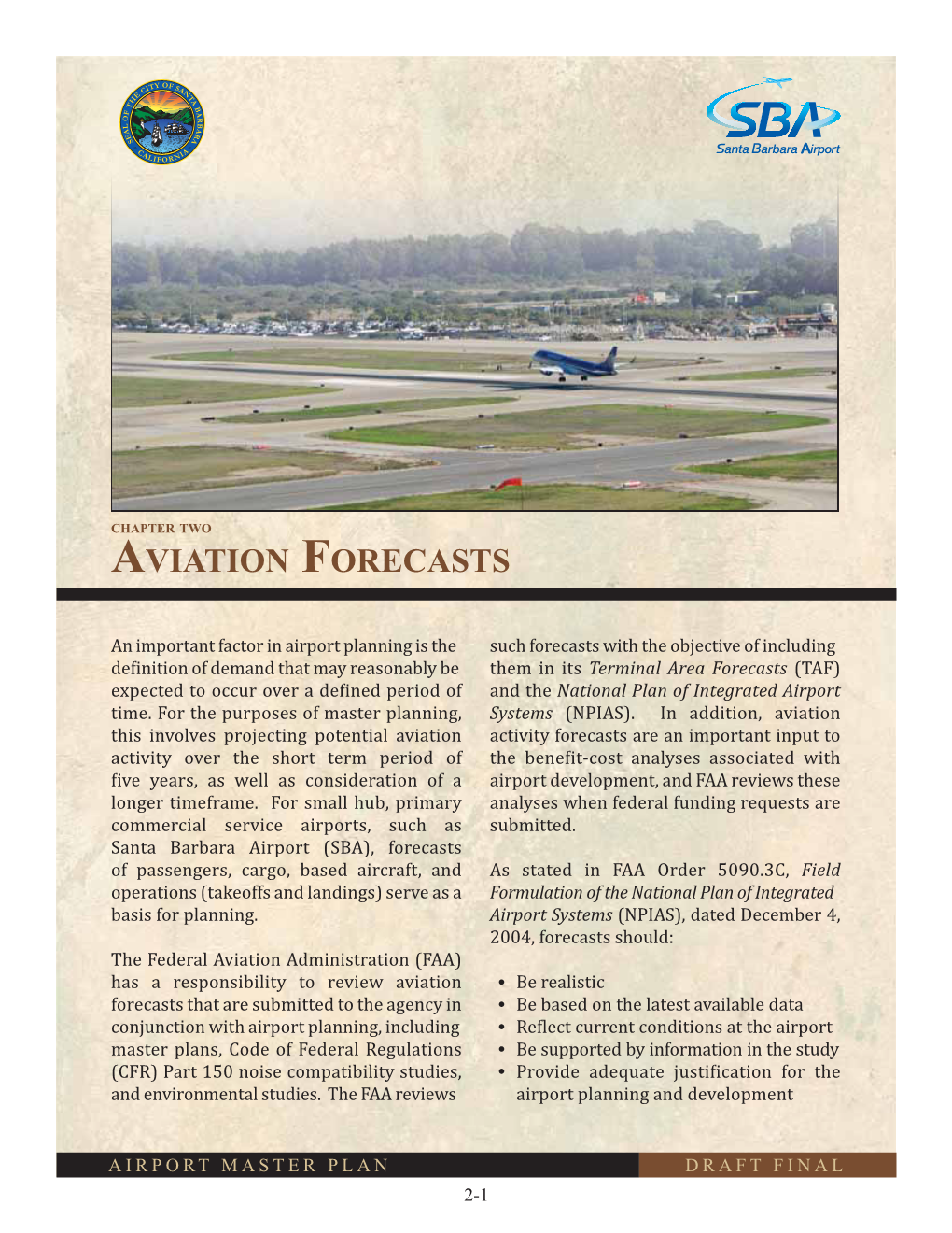 Aviation Forecasts