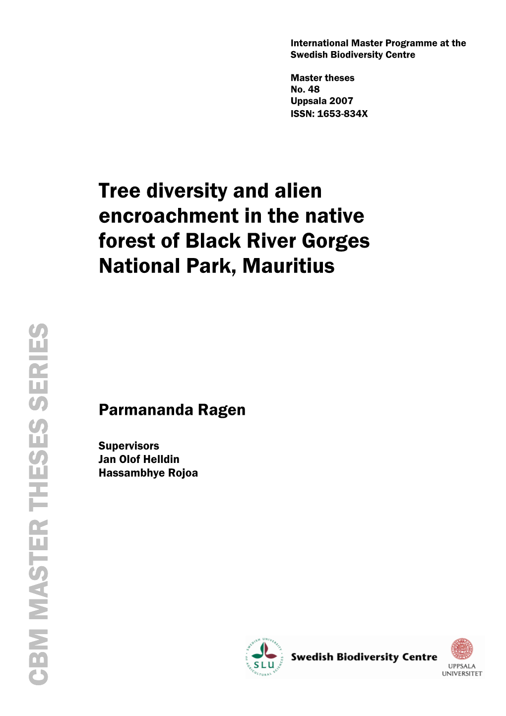 Parmananda Ragen Thesis