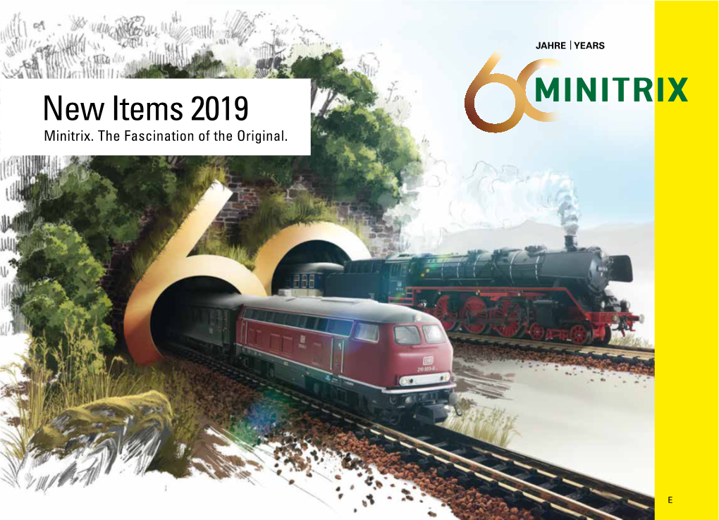 Minitrix New Items 2019 Posted