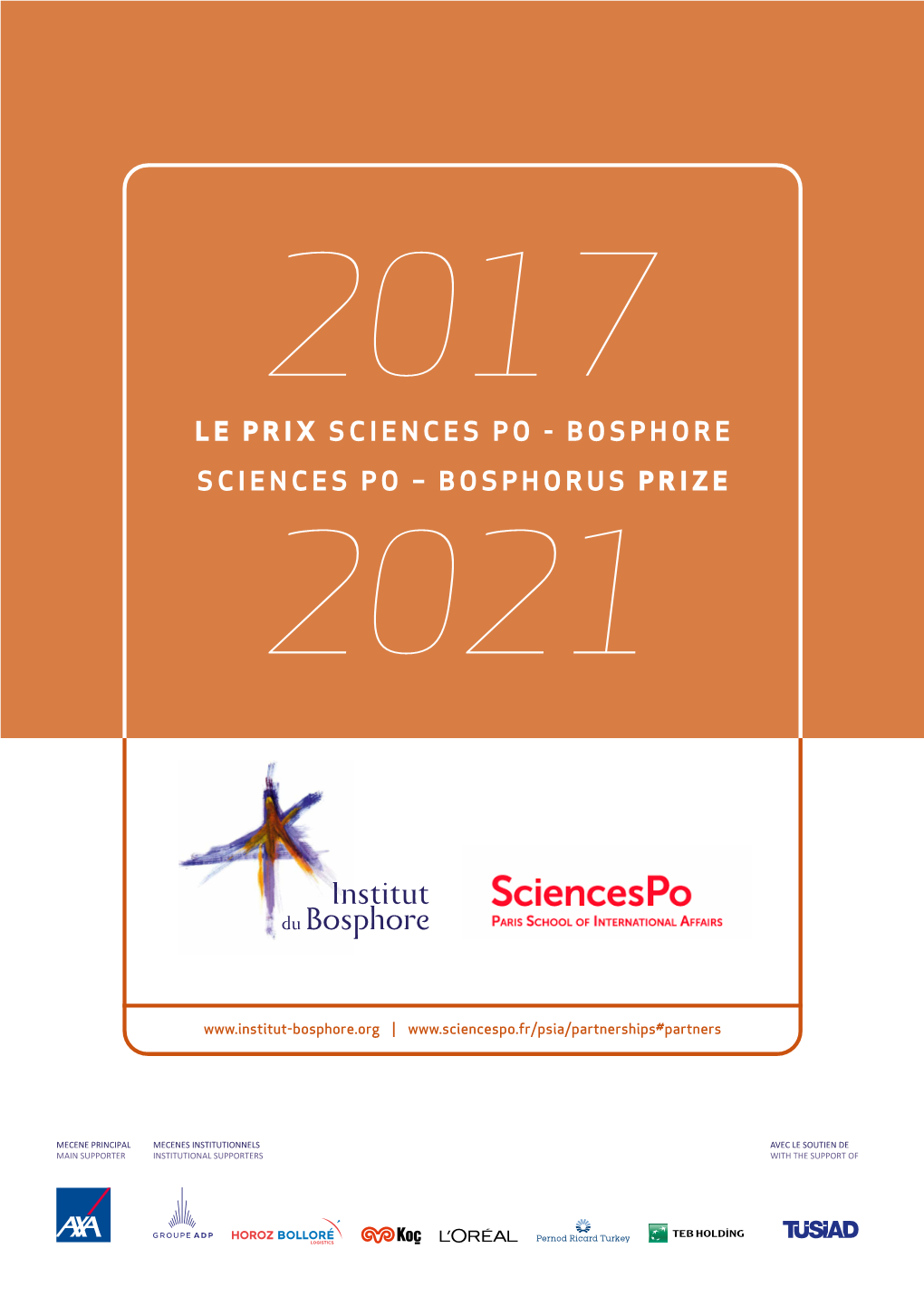 Bosphore Sciences Po – Bosphorus Prize 2021