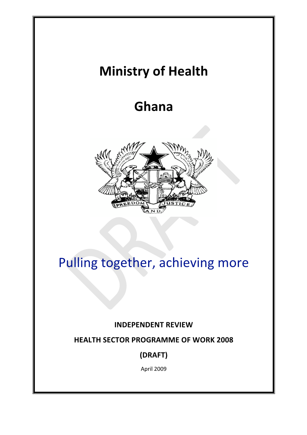 Ministry of Health Ghana