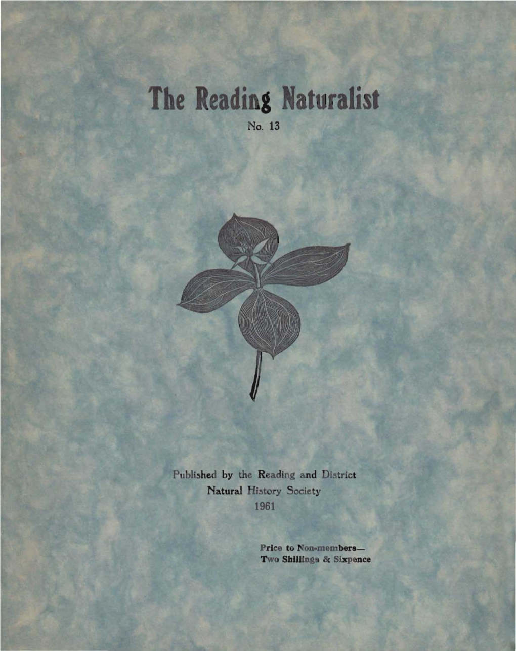 The Reading Naturalist No