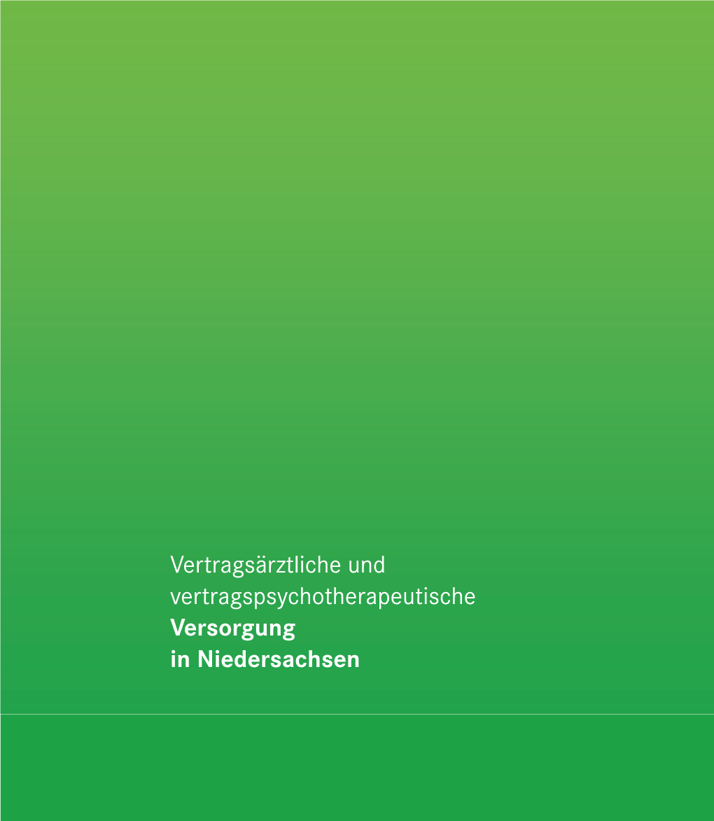 Versorgung in Niedersachsen | KVN 3