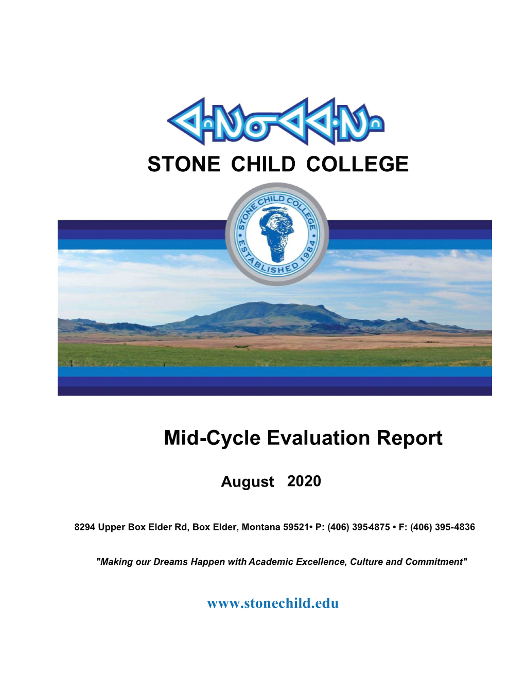 Mid Cycle Evaluation Report 2020