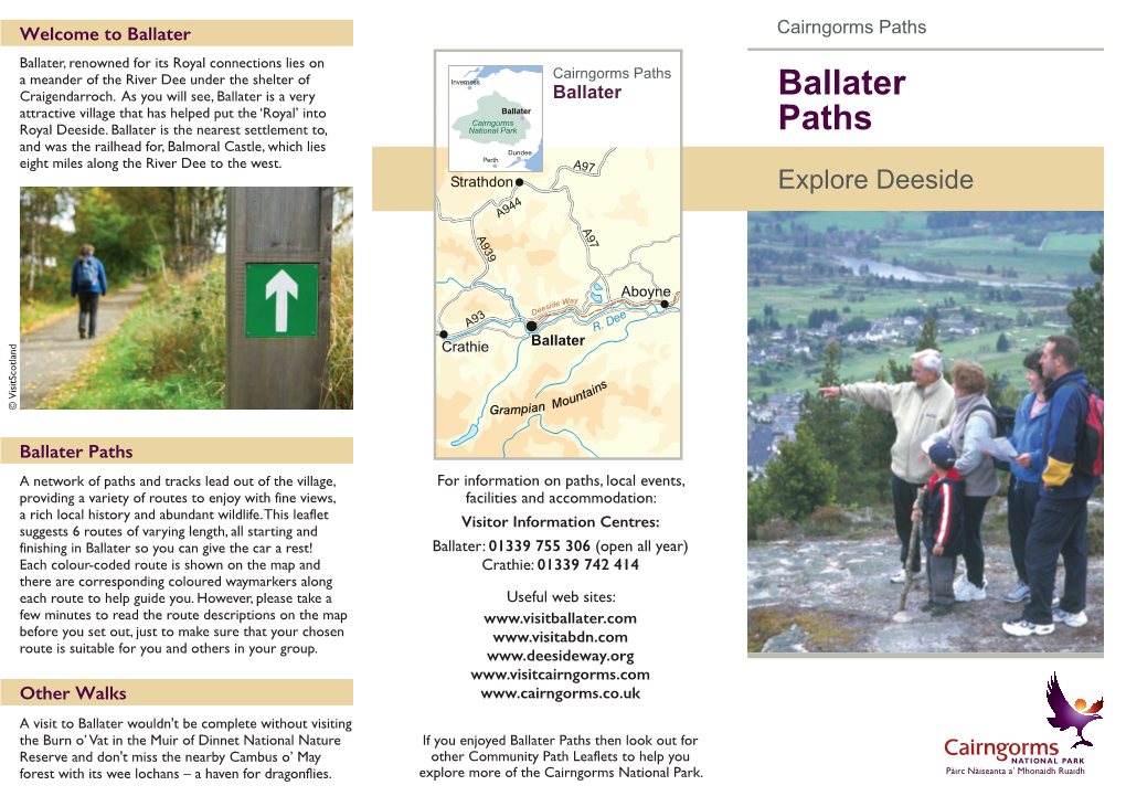 BALLATER PATHS Screen