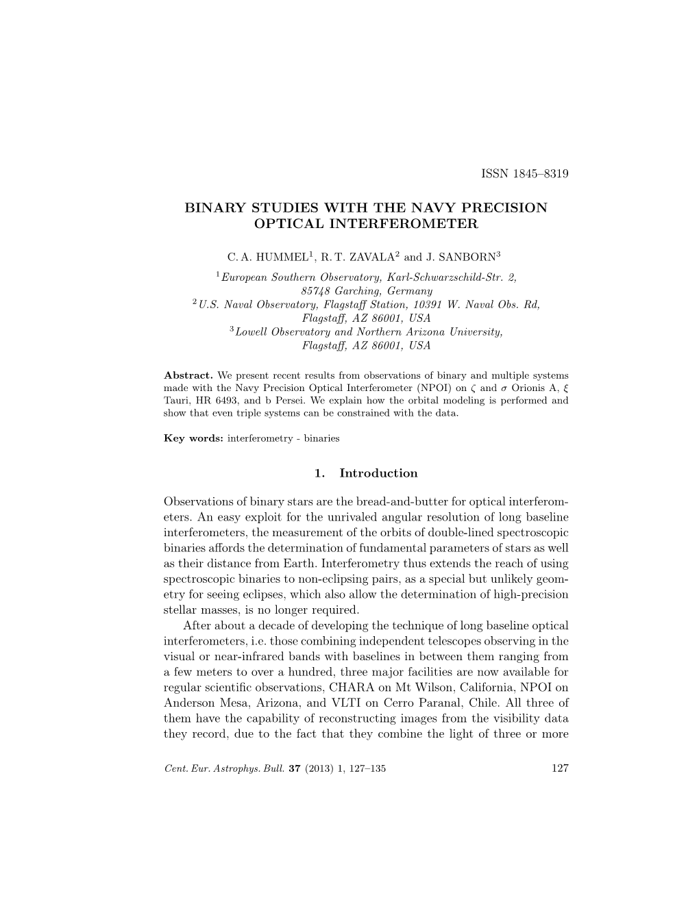 Binary Studies with the Navy Precision Optical Interferometer