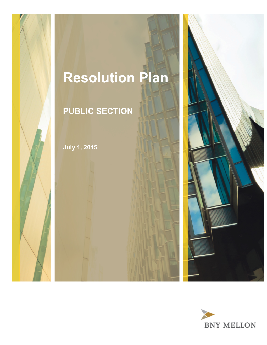 Resolution Plan