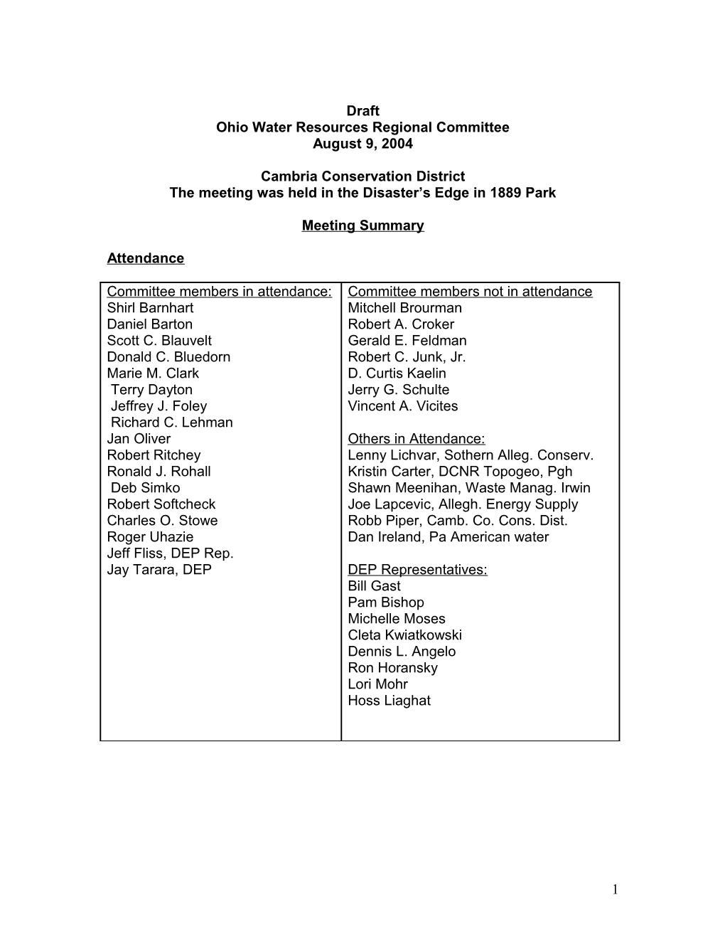 Ohio Water Resources Regional Committees s2