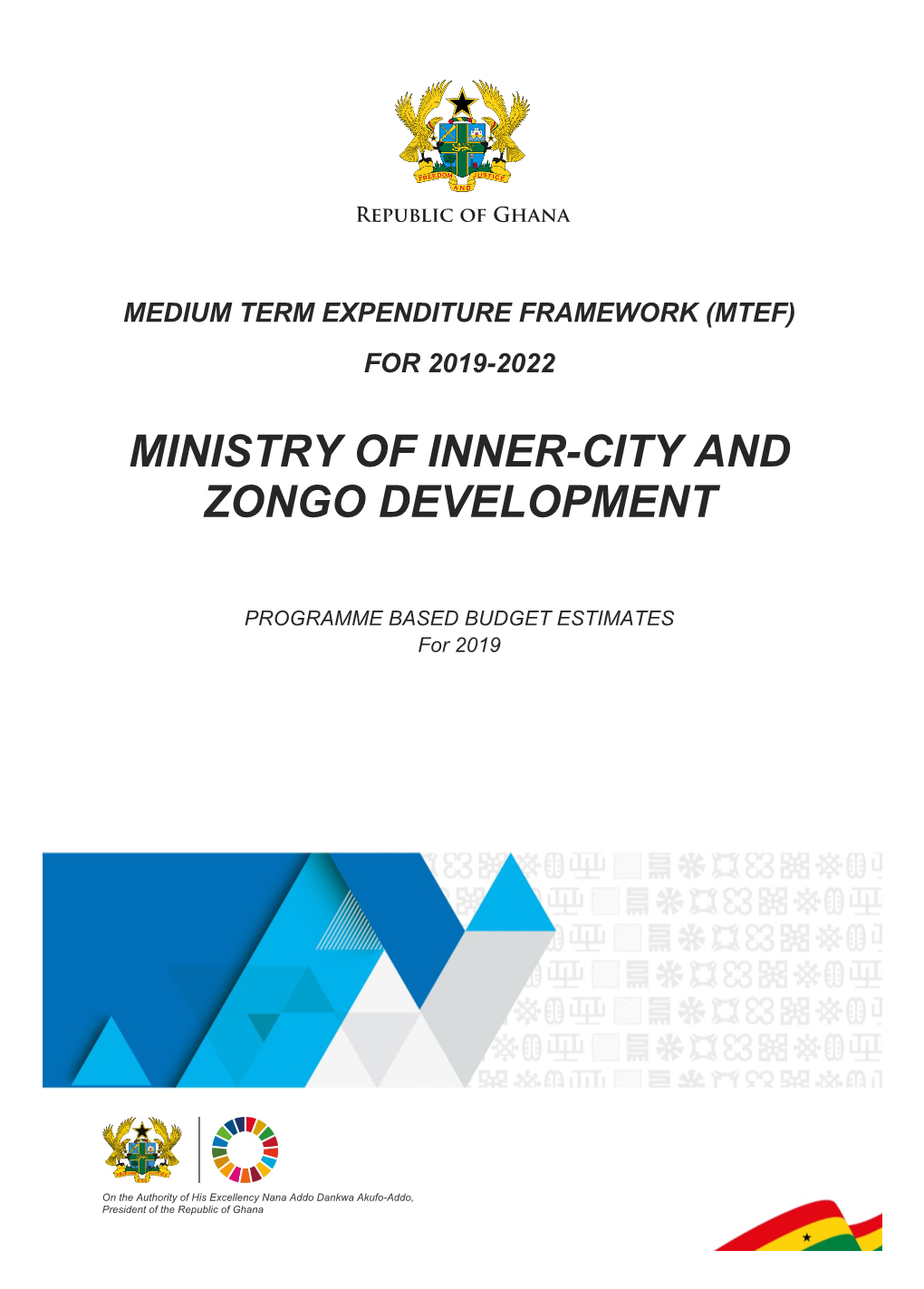 Ministry of Inner-City and Zongo Development