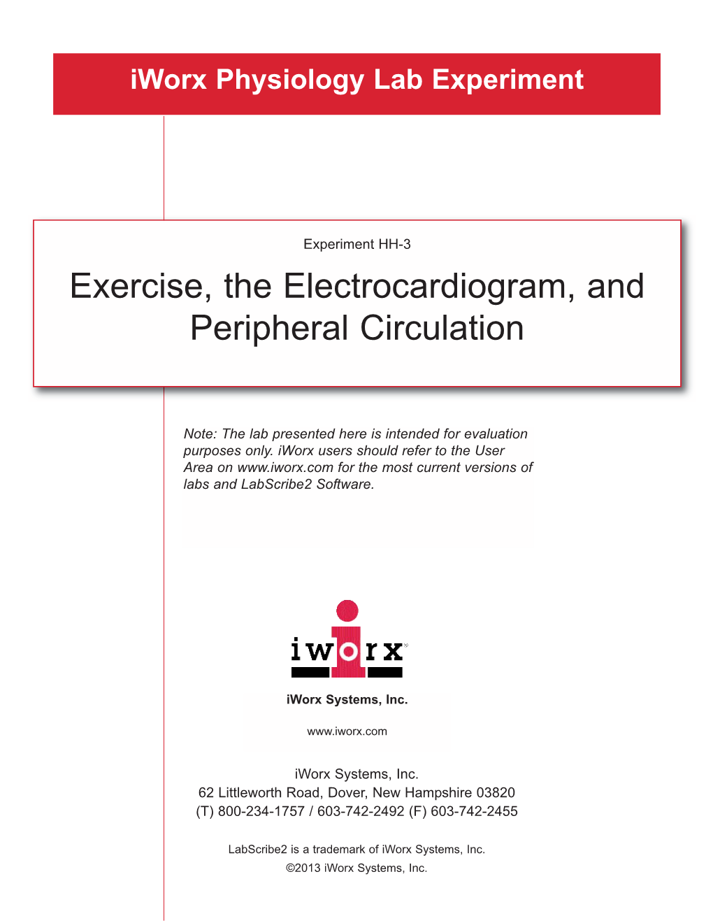 Exercise, the Electrocardiogram, and Peripheral Circulation
