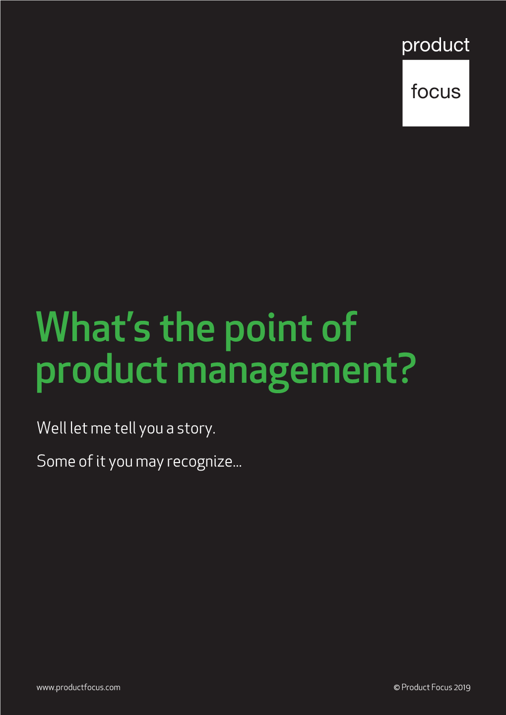 What's the Point of Product Management V3