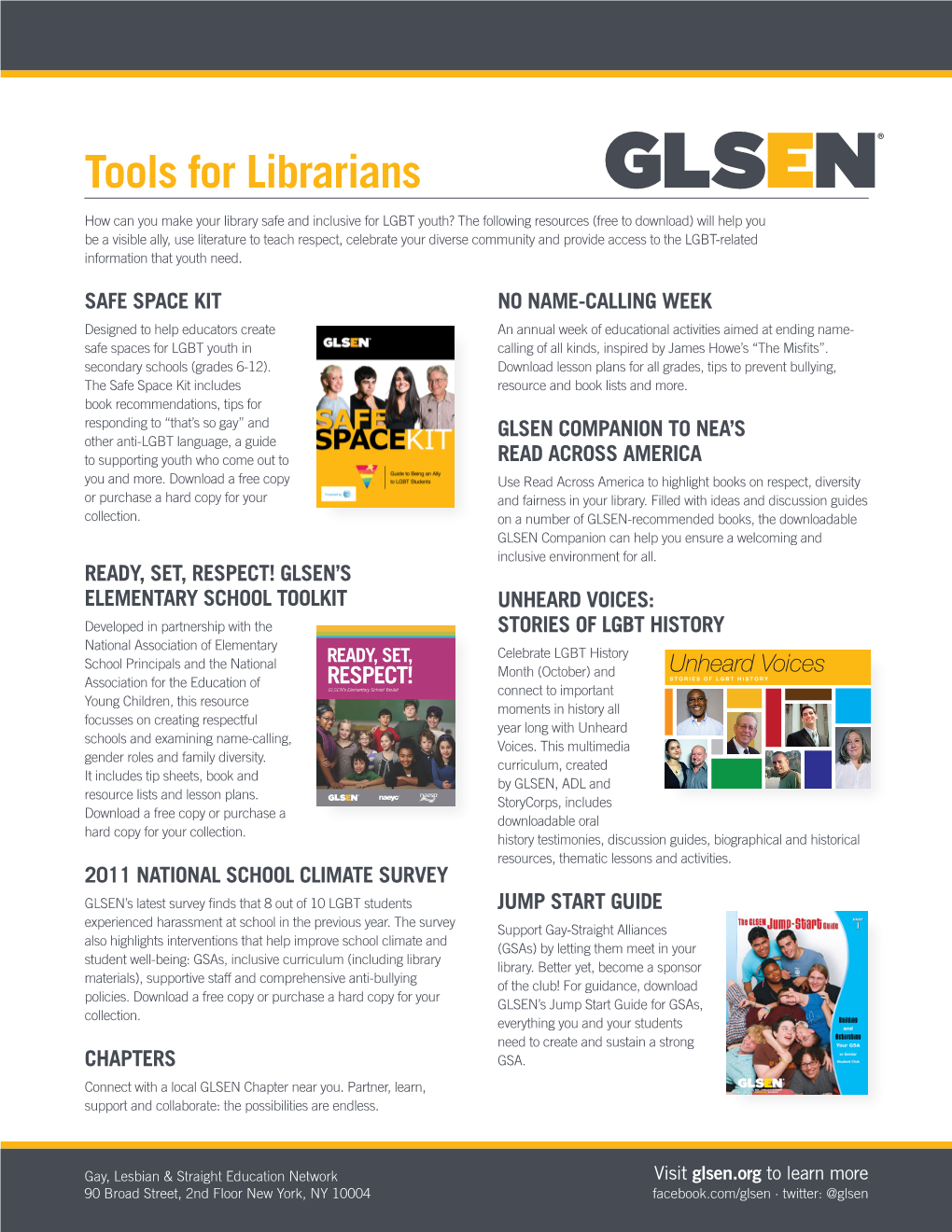 Tools for Librarians
