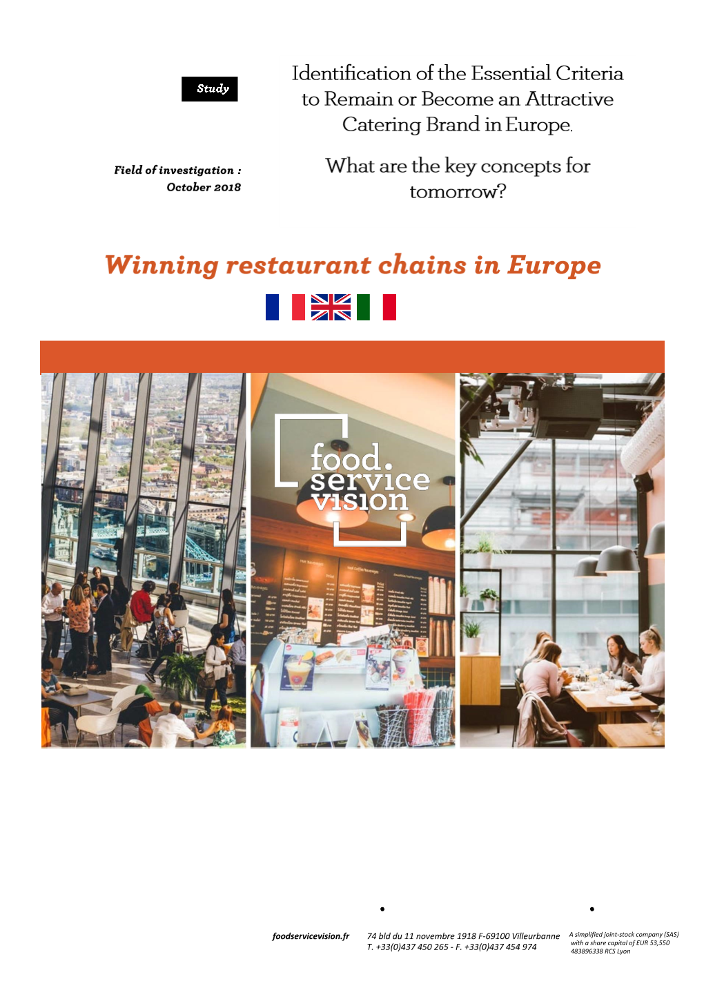 Winning Restaurant Chains in Europe