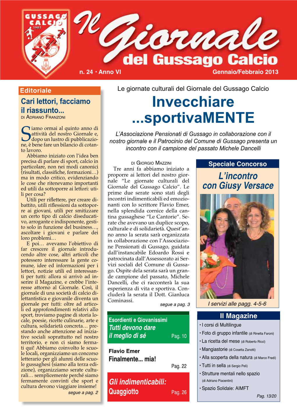 Giornale Gussago Calcio