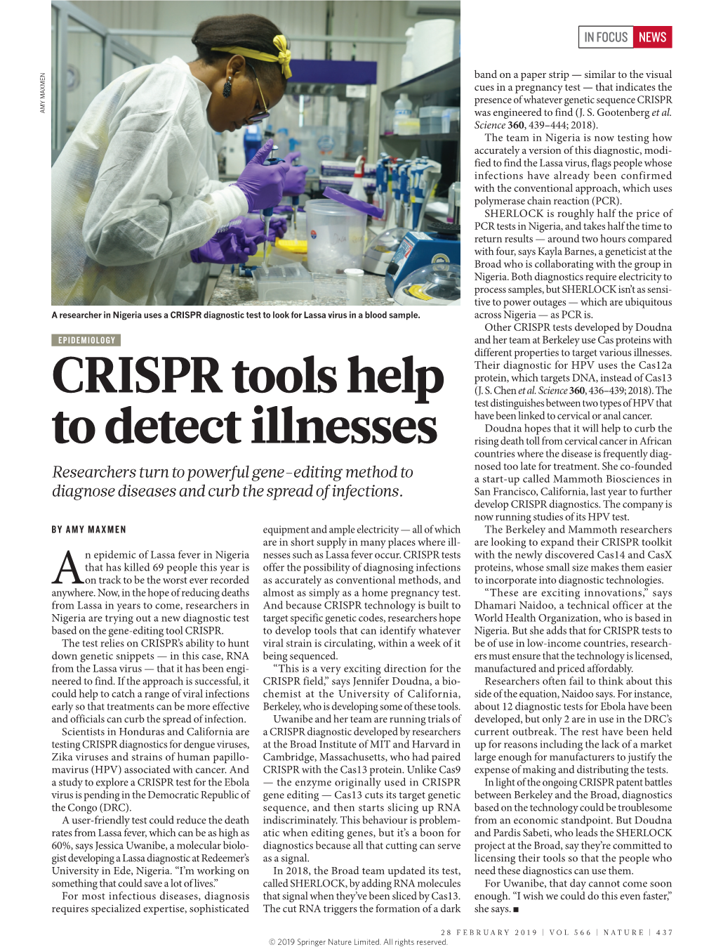 CRISPR Tools Help to Detect Illnesses