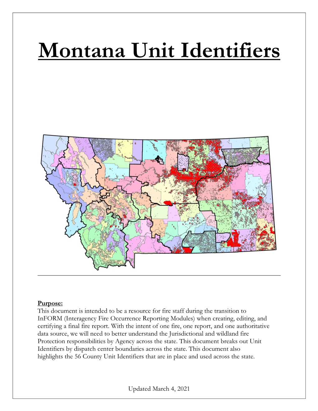 MT Unit Identifiers