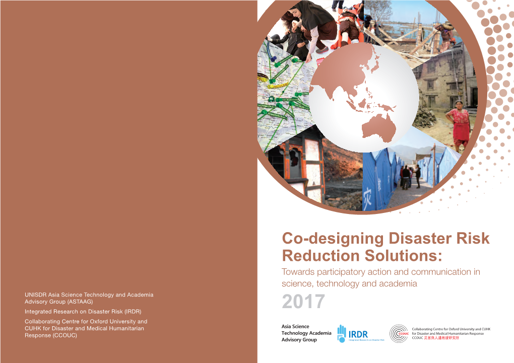 Co-Designing DRR Solutions