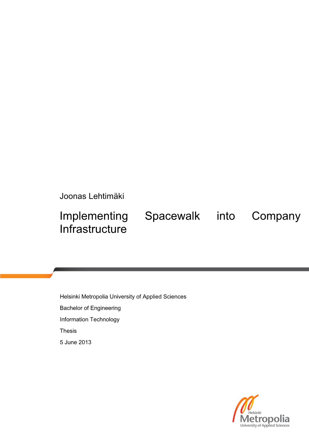 Implementing Spacewalk Into Company Infrastructure