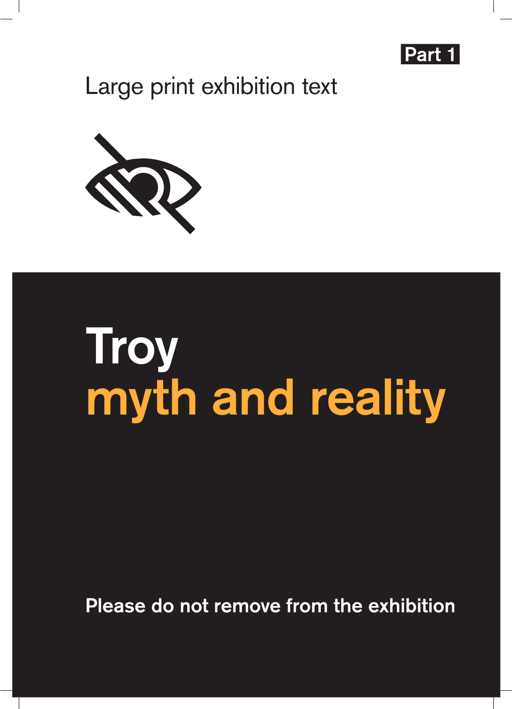 Troy Myth and Reality