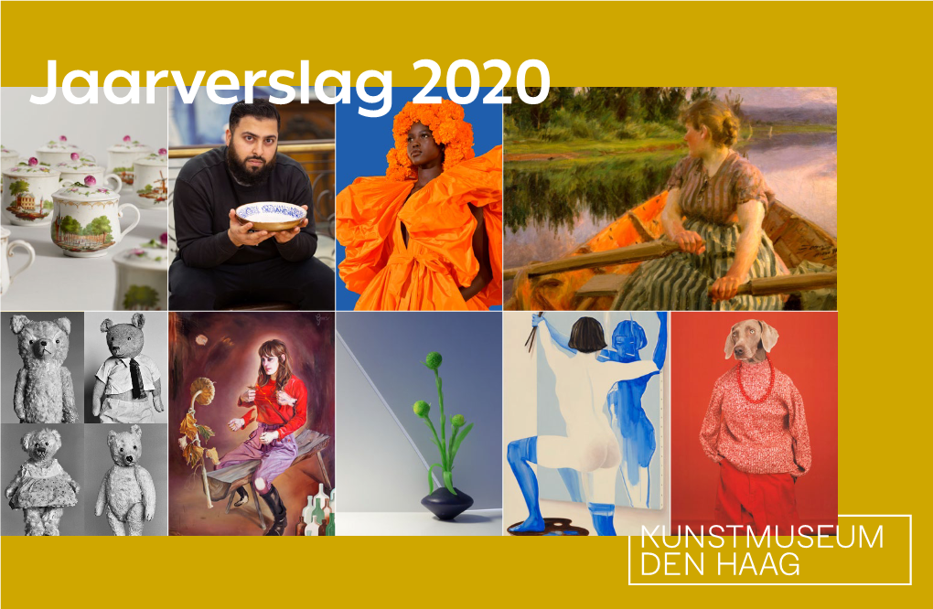 Jaarverslag 2020 Onze Missie