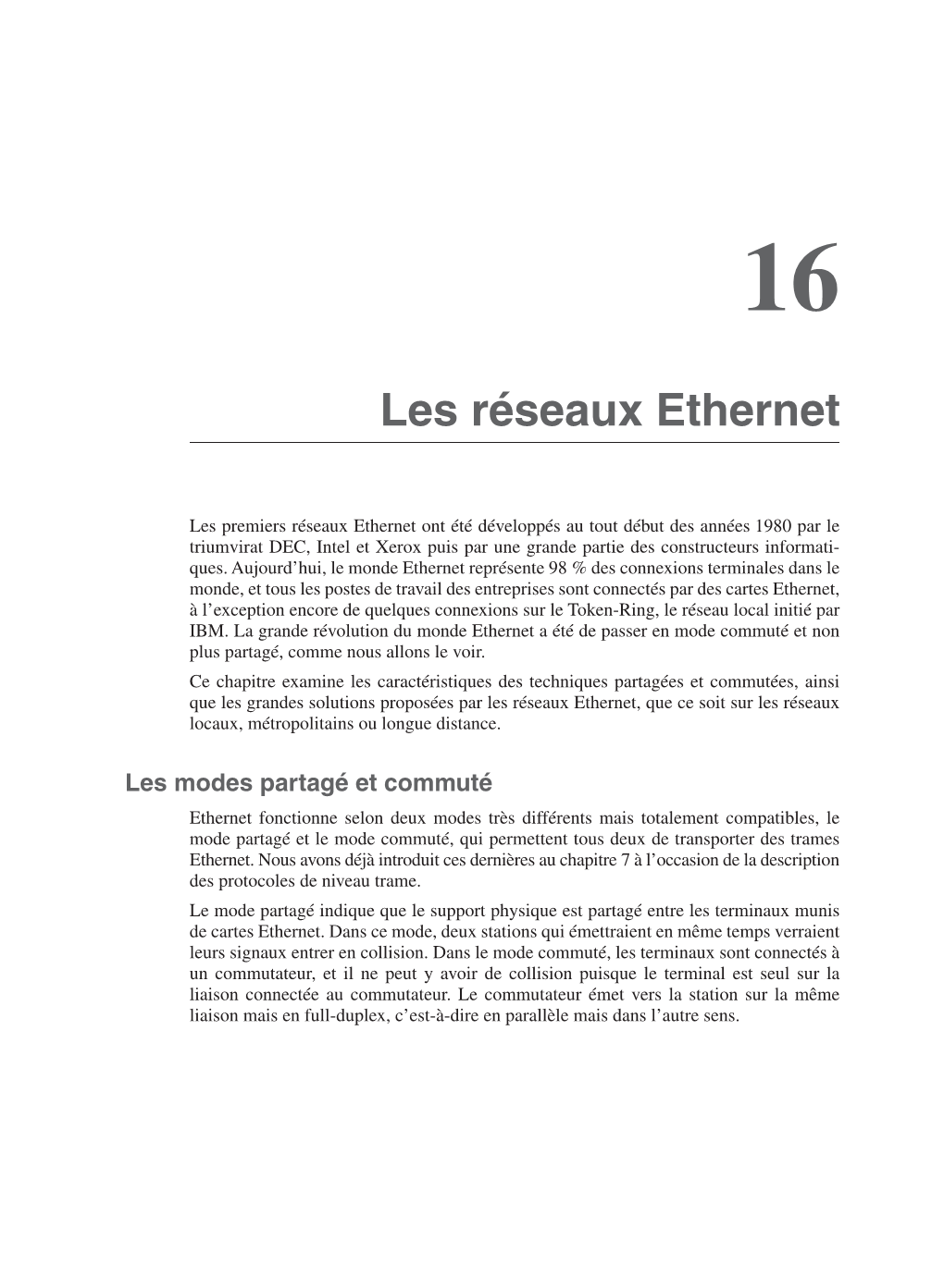 Les Réseaux Ethernet