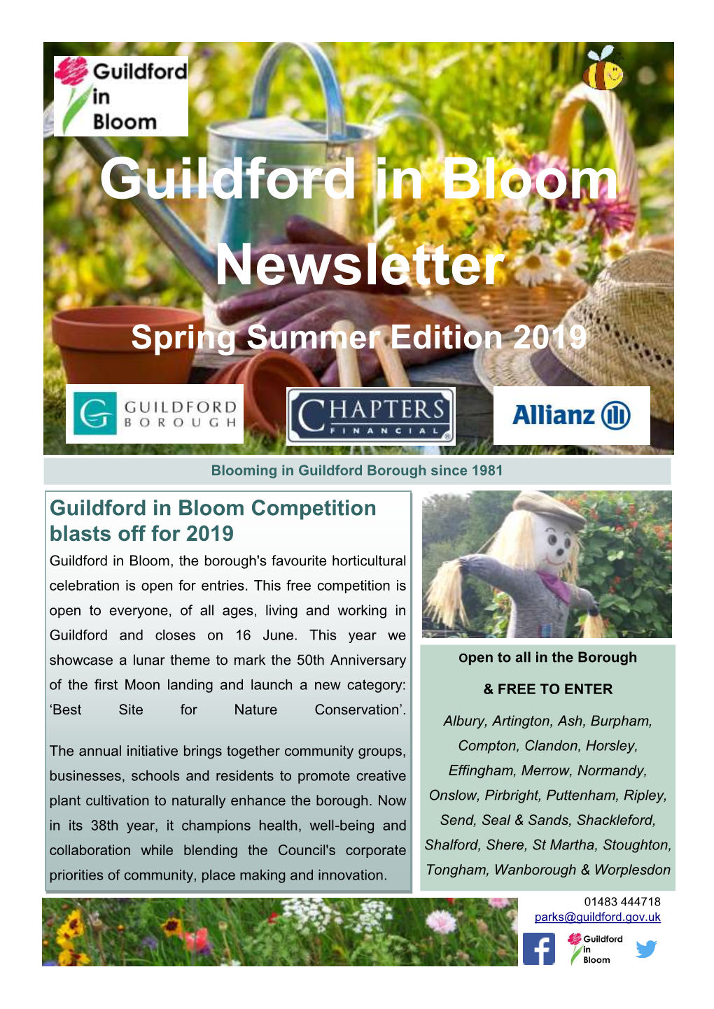 Guildford in Bloom Summer Newsletter 2019