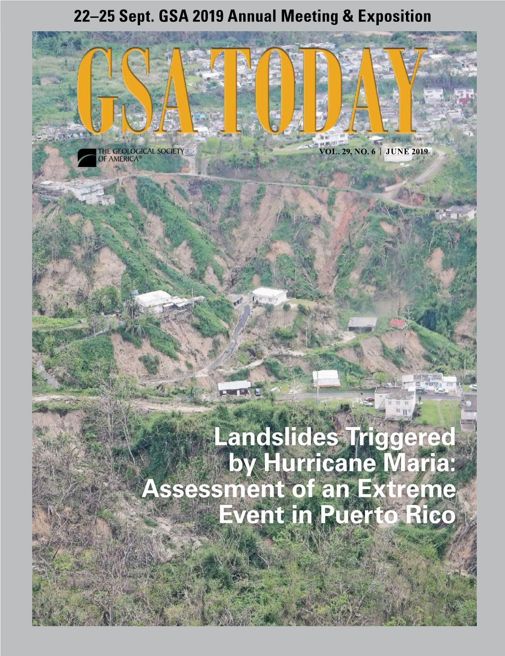 Landslides Triggered by Hurricane Maria