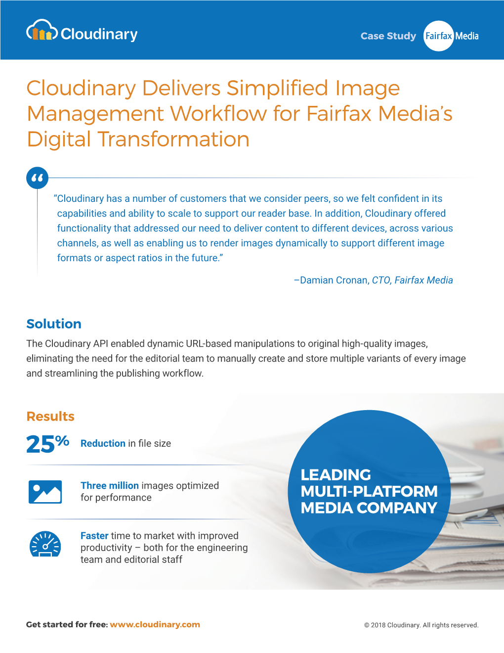 Fairfax Media’S Digital Transformation