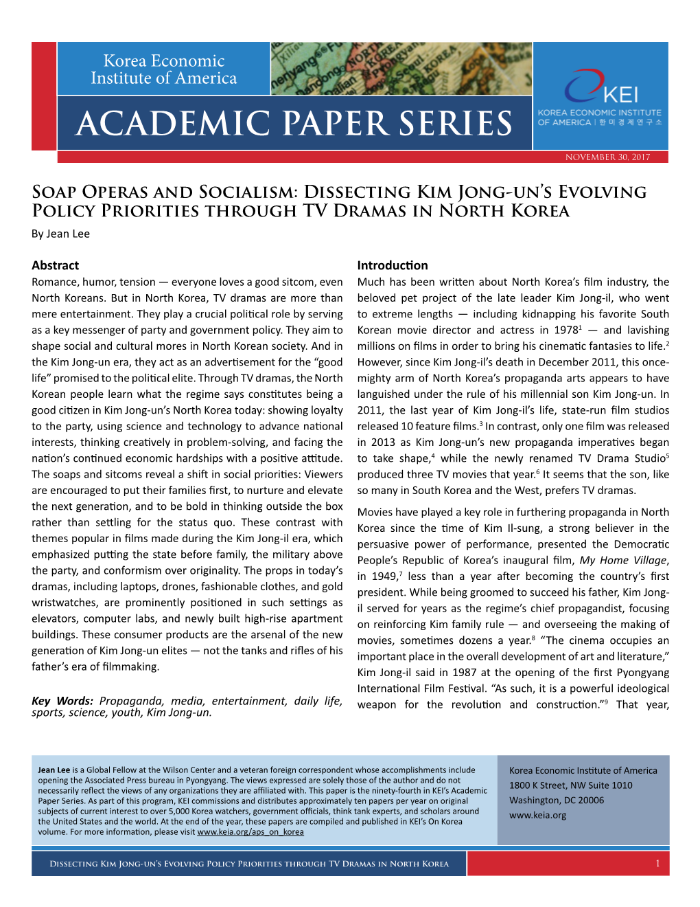 Academic Paper Series
