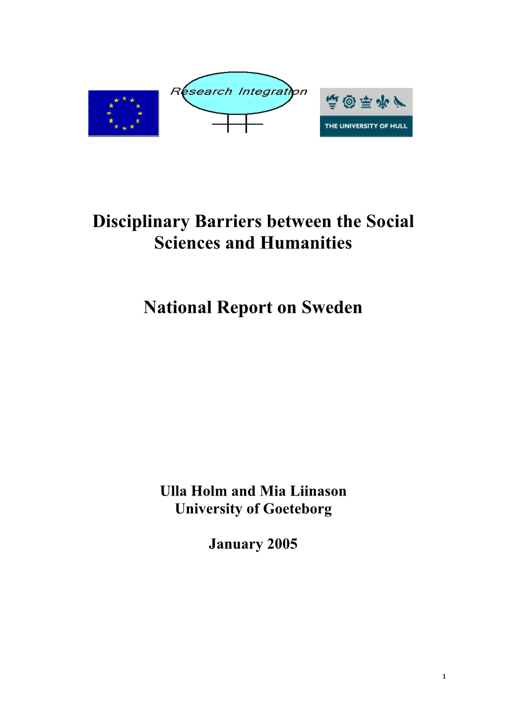 Disciplinary Barriers Between the Social Sciences and Humanities